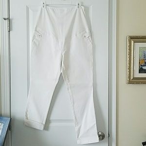 Next maternity white pants 12R